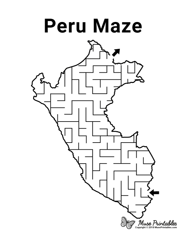 Peru Maze - easy