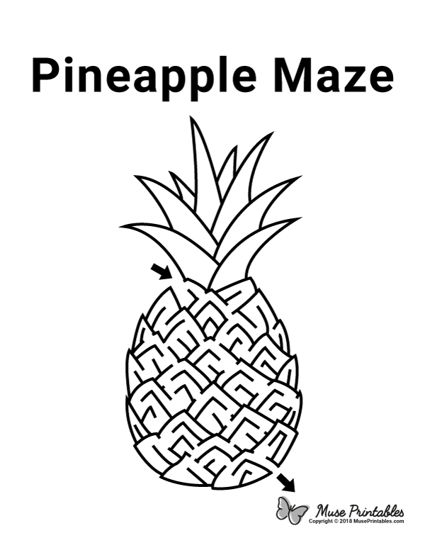 Pineapple Maze - easy