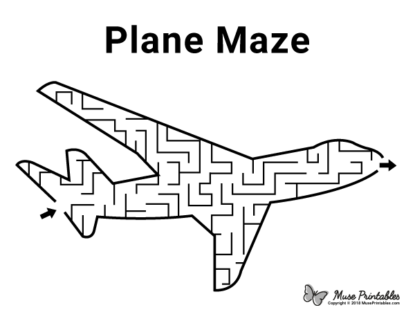Plane Maze - easy