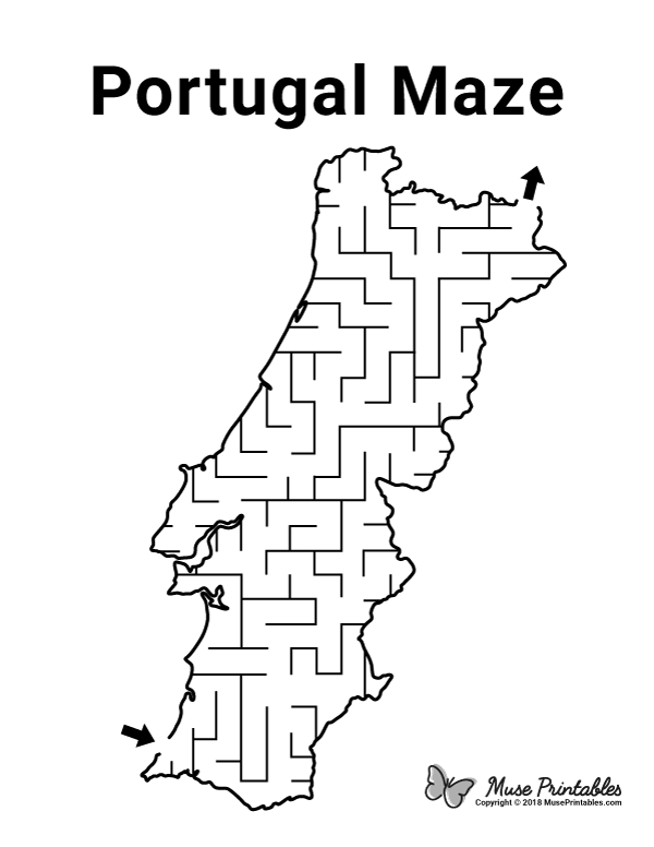 Portugal Maze - easy