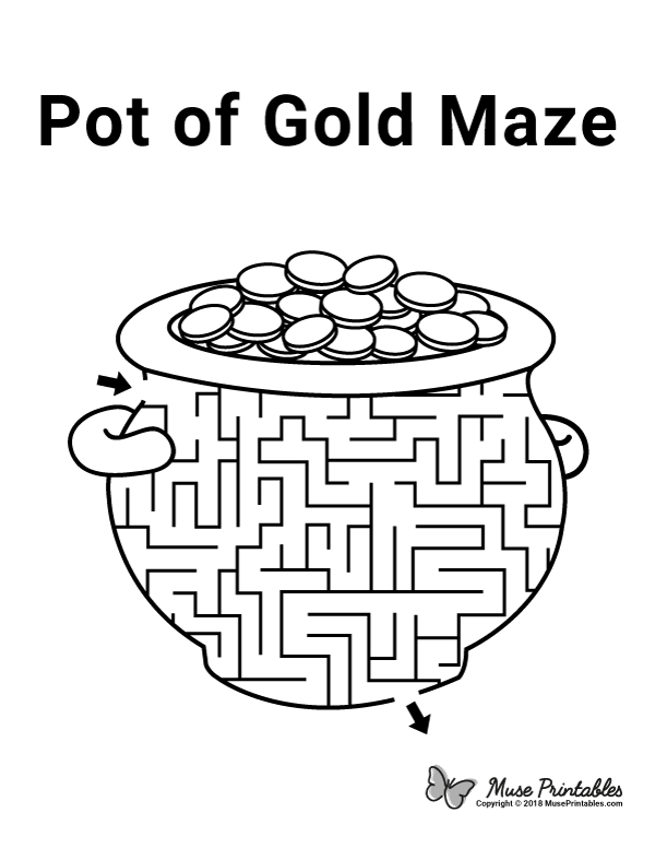 Pot Of Gold Maze - easy