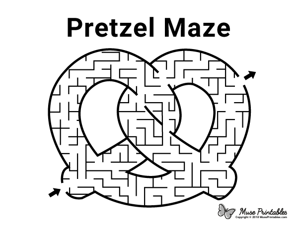 Pretzel Maze - easy