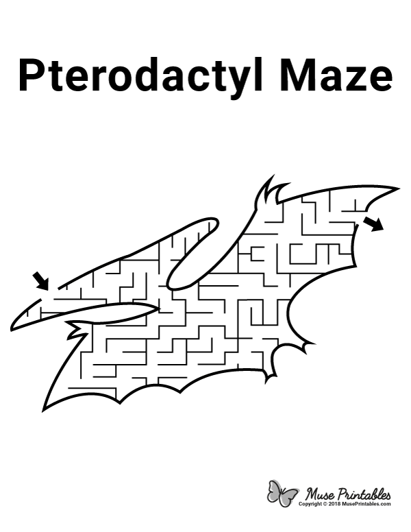 Pterodactyl Maze - easy