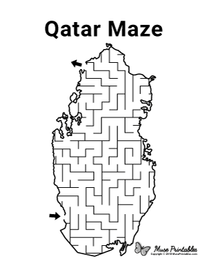 Qatar Maze