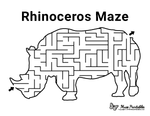 Rhinoceros Maze