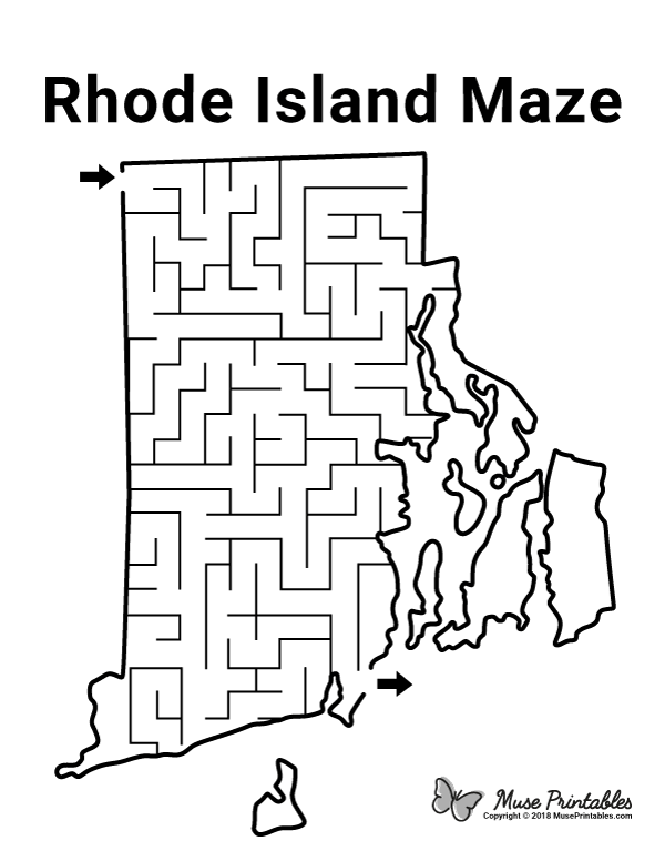 Rhode Island Maze - easy