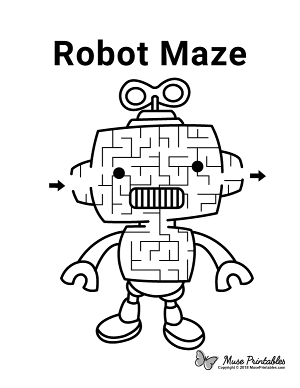Robot Maze - easy