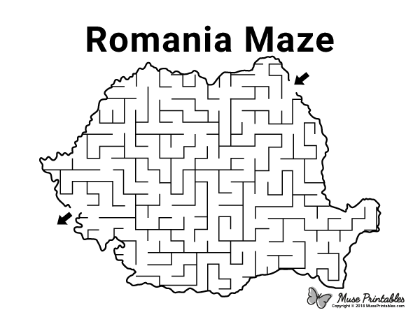 Romania Maze - easy