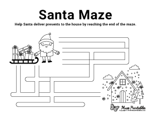 Santa Maze