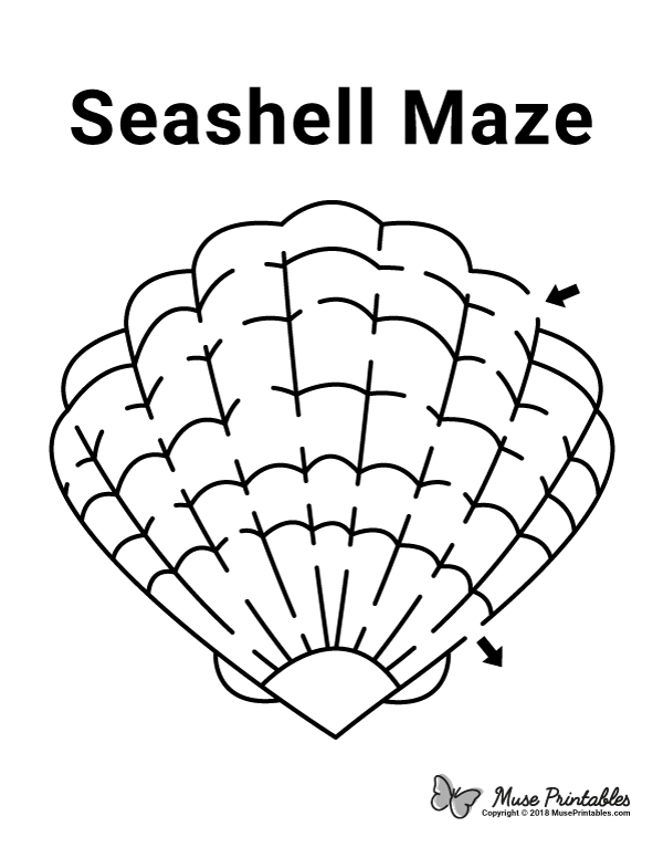 Seashell Maze - easy