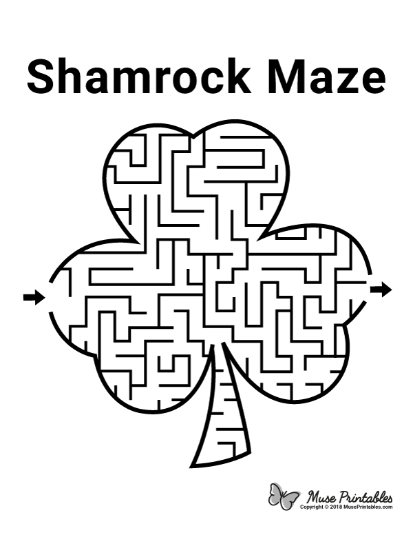 Shamrock Maze - easy