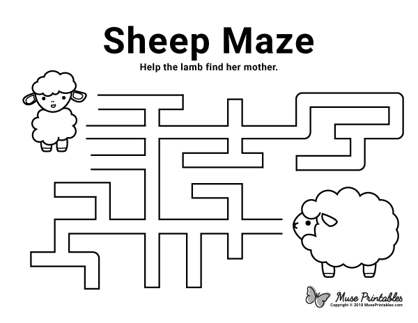 Sheep Maze - easy