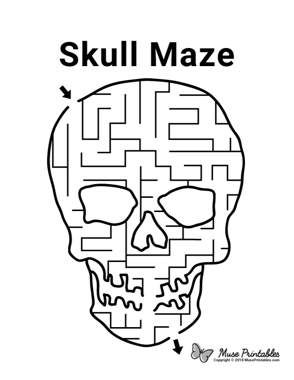 Skull Maze - easy