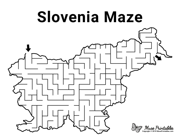 Slovenia Maze - easy