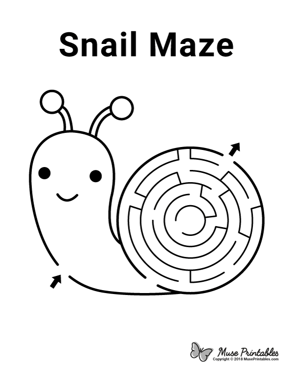 Snail Maze - easy