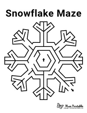Snowflake Maze