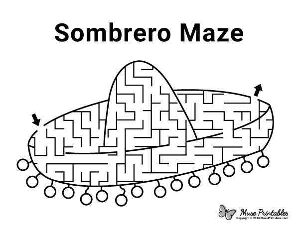 Sombrero Maze - easy
