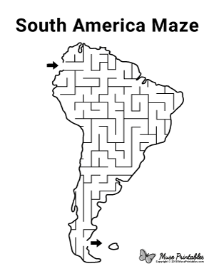 South America Maze