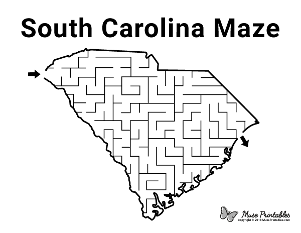 South Carolina Maze - easy