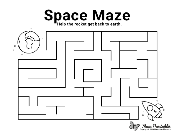 Space Maze - easy