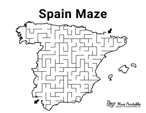 Spain Maze - easy