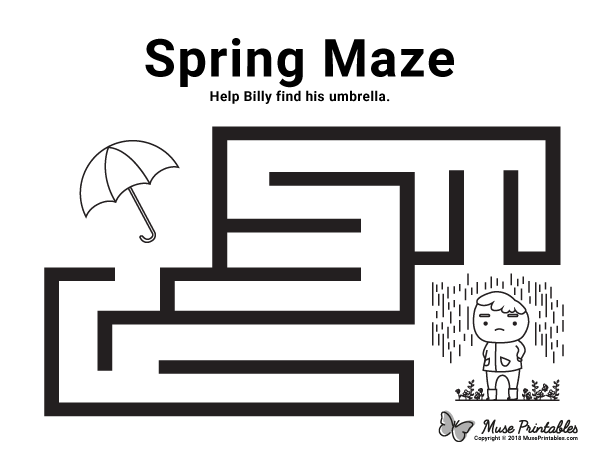 Spring Maze - easy