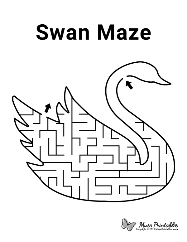 Swan Maze - easy