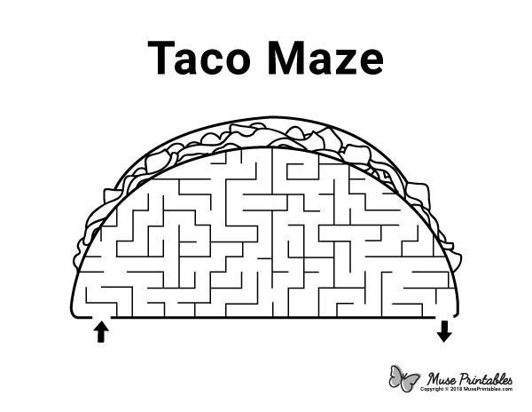 Taco Maze - easy