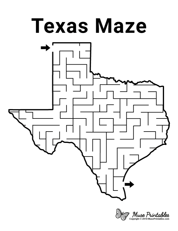 Texas Maze - easy