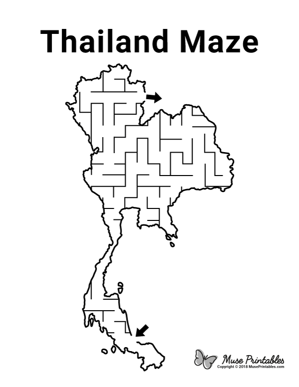 Thailand Maze - easy