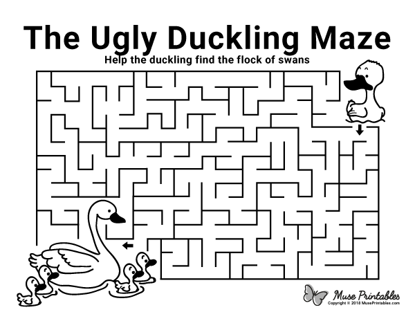 The Ugly Duckling Maze - easy