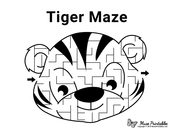 Tiger Maze - easy
