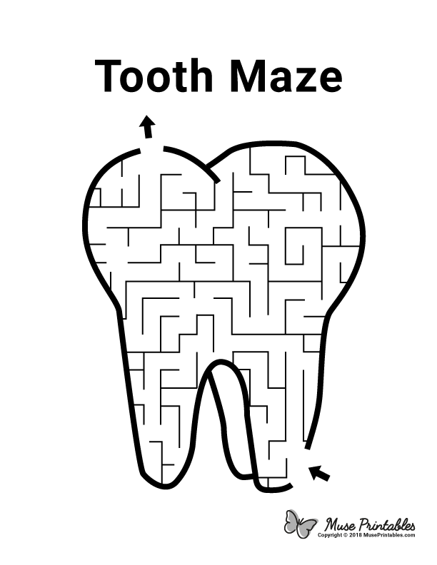Tooth Maze - easy