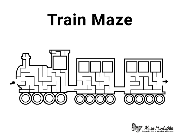 Train Maze - easy
