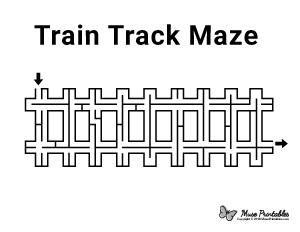 Train Track Maze