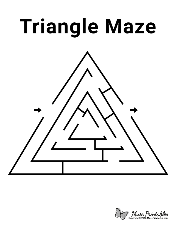 Triangle Maze - easy