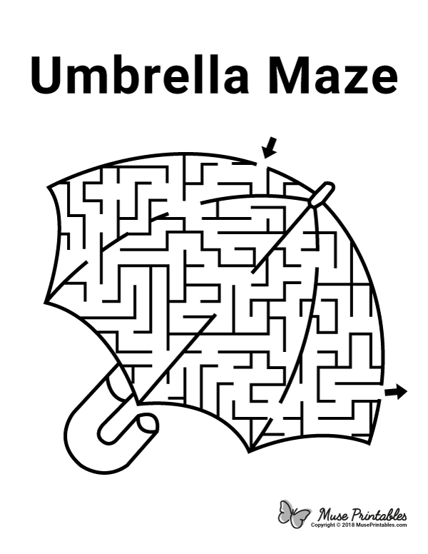 Umbrella Maze - easy