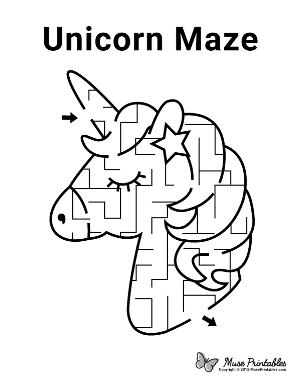 Unicorn Maze - easy