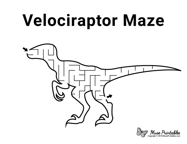 Velociraptor Maze - easy