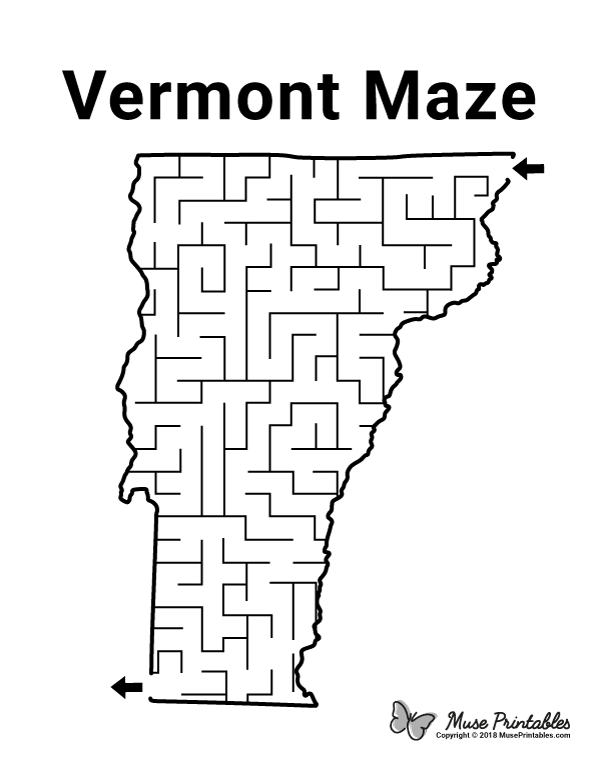 Vermont Maze - easy