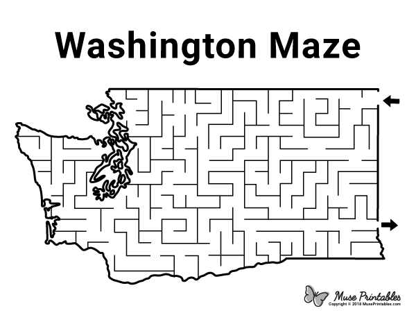 Washington Maze - easy