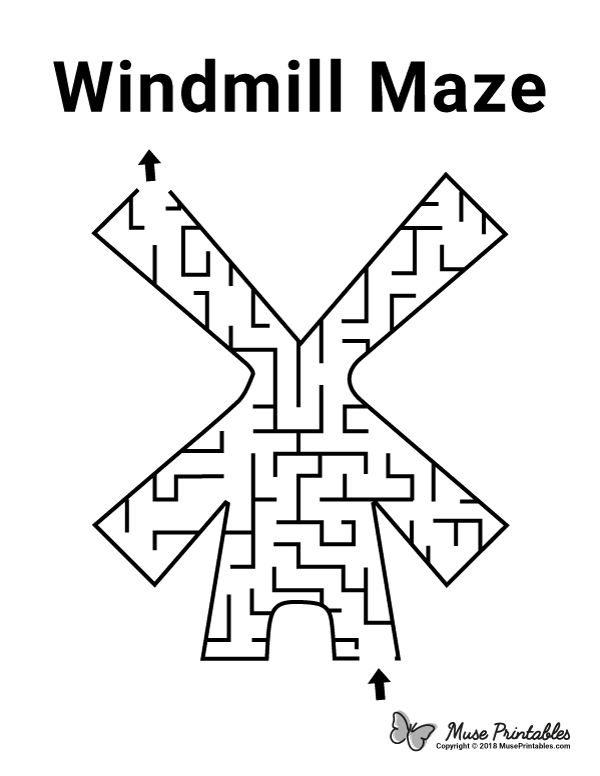 Windmill Maze - easy