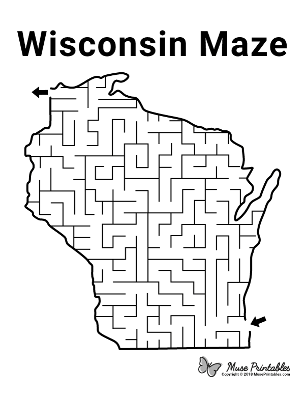Wisconsin Maze - easy