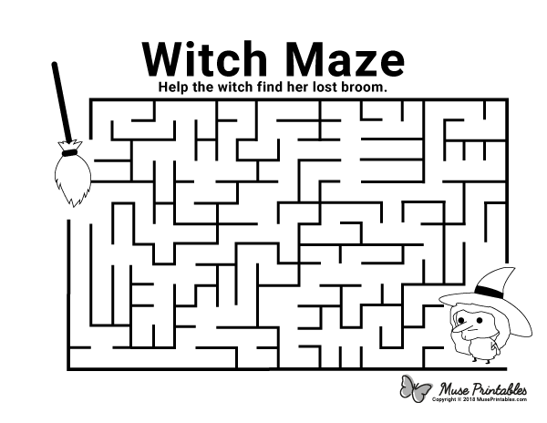 Witch Maze - easy