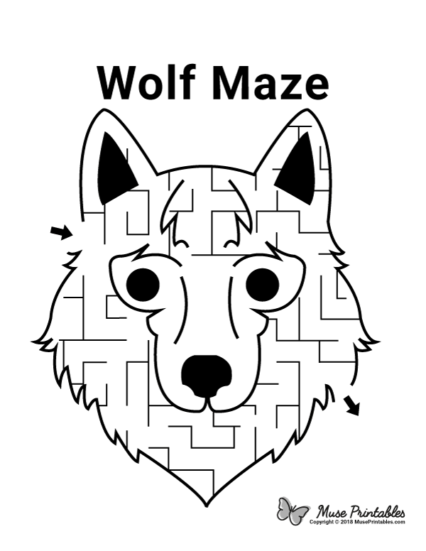 Wolf Maze - easy