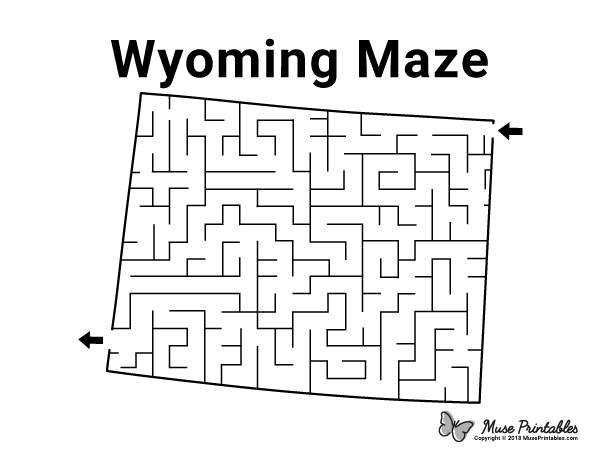 Wyoming Maze - easy