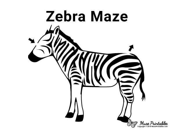 Zebra Maze - easy