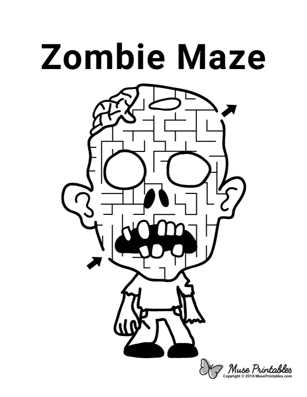 Zombie Maze - easy