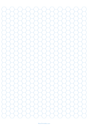 Free Printable Hexagon Graph Paper