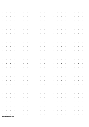 1 cm Dot Grid Paper - A4